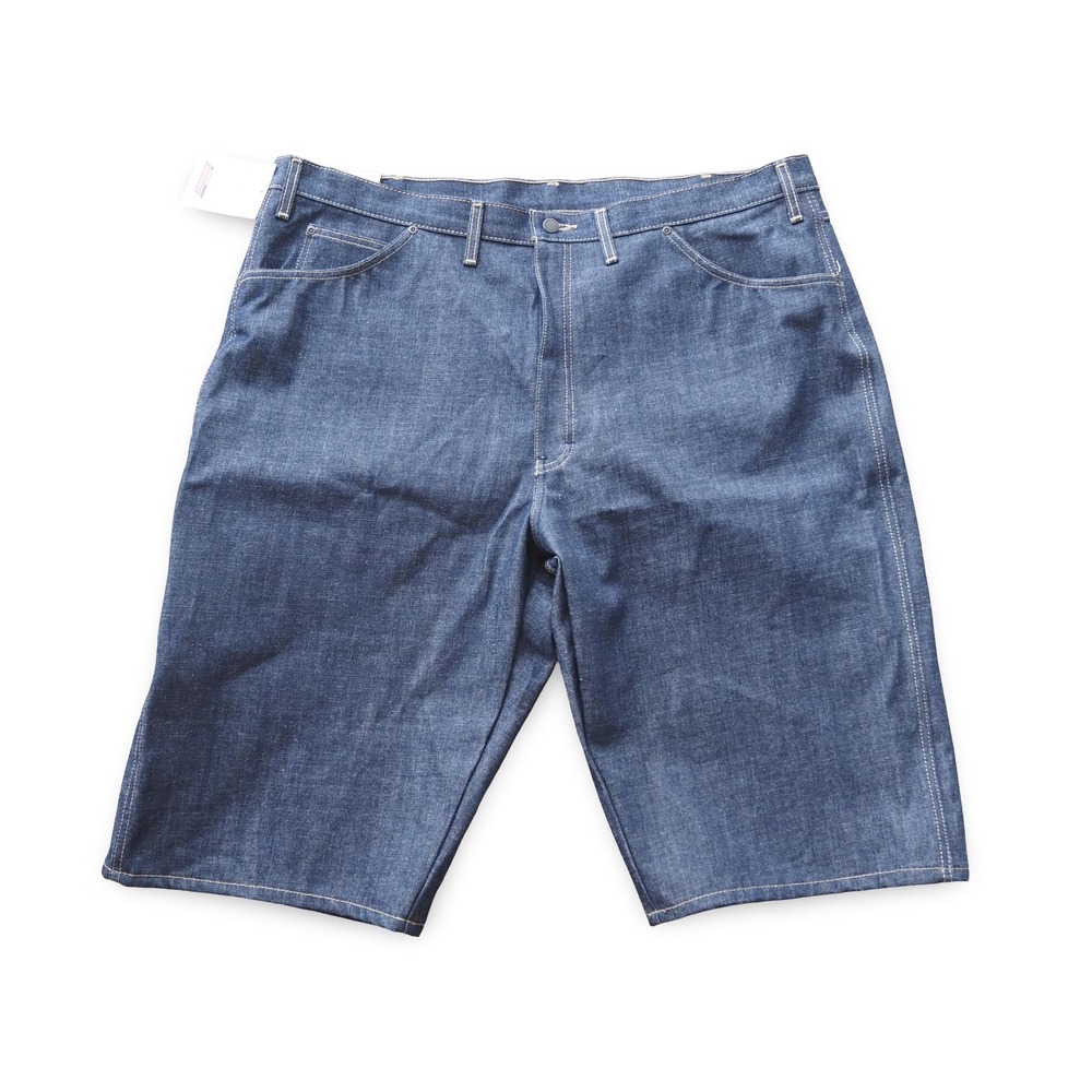 Dickies Loose Fit Double Tool Pockets Denim Work Shorts Mens 44 Blue ER305NB NEW